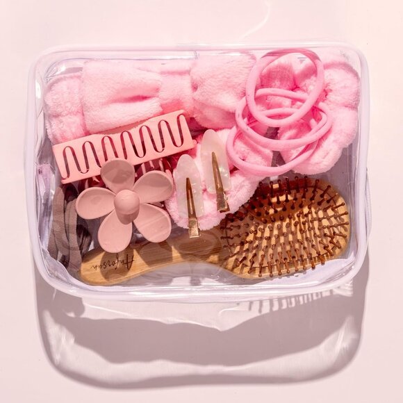 Spa Headband Wristband Set Cotton Face Mask Makeup Skin Care Gifts for Teens - Picture 2 of 6